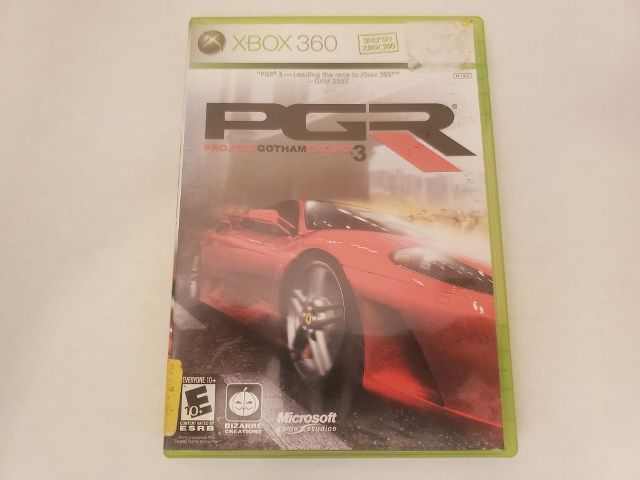 Microsoft Xbox 360 Project Gotham Racing 3 video game