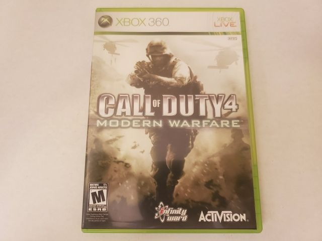 Microsoft Xbox 360 Call of Duty 4  Modern Warfare video game