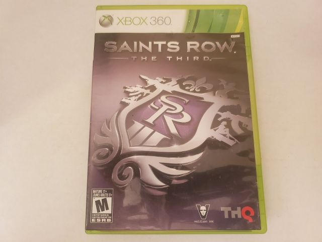 Microsoft Xbox 360 Saints Row The Third video game