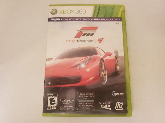 Microsoft Xbox 360 Forza Motorsport 4 video game