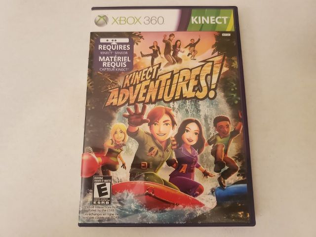 Microsoft Xbox 360 Kinect Adventures! video game