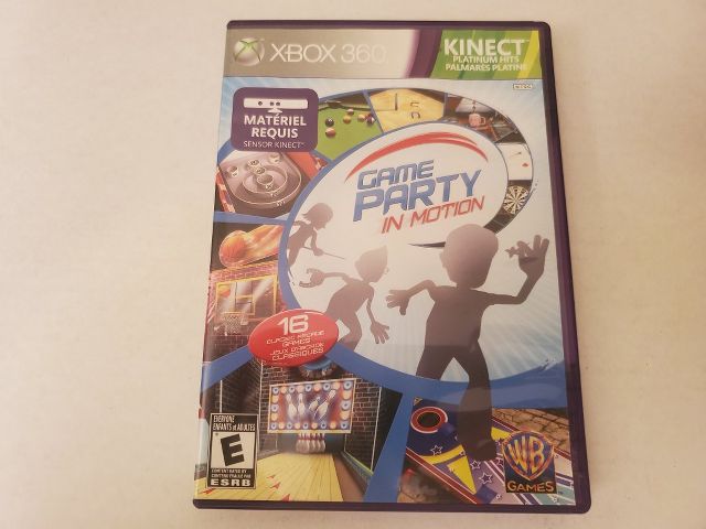 Microsoft Xbox 360 Game Party In Motion Platinum Hits video game