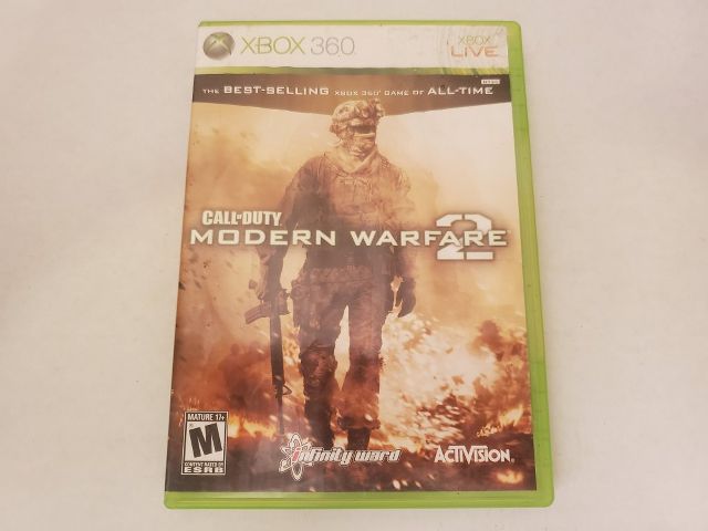 Microsoft Xbox 360 Call of Duty Modern Warfare 2 video game