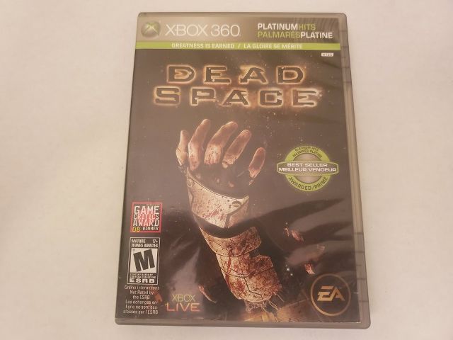 Microsoft Xbox 360 Dead Space Platinum Hits video game