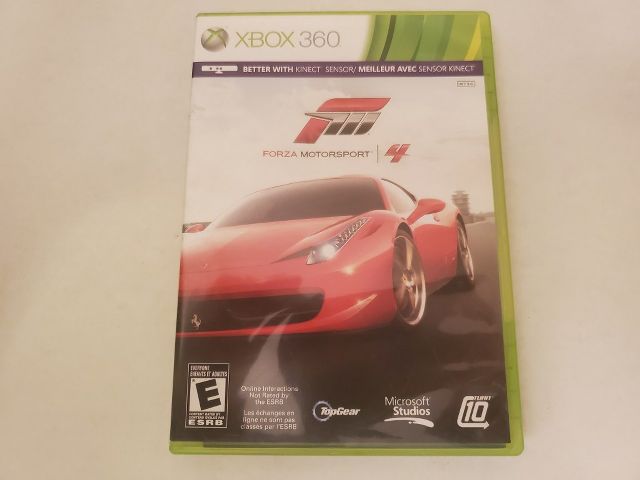 Microsoft Xbox 360 Forza Motorsport 4 video game