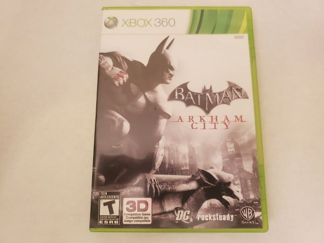 Microsoft Xbox 360 Batman Arkham City video game