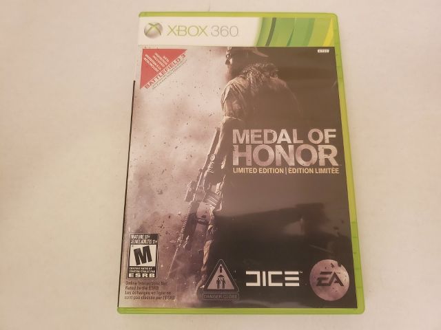 Microsoft Xbox 360 Medal of Honor Limited Edition video game
