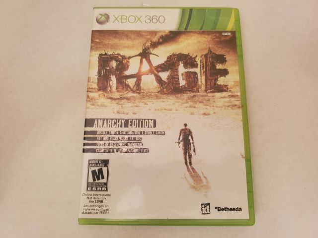 Microsoft Xbox 360 Rage Anarchy Edition video game