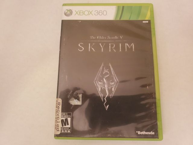 Microsoft Xbox 360 Skyrim The Elder Scrolls V video game