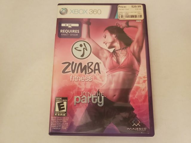 Microsoft Xbox 360 Zumba Fitness Join the Party video game