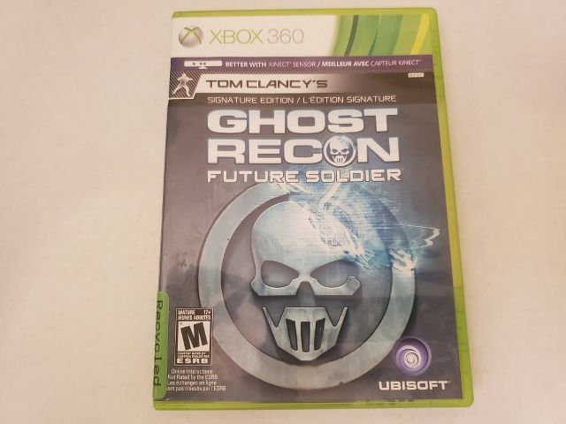 Microsoft Xbox 360 Ghost Recon Future Soldier Signature Edition video game