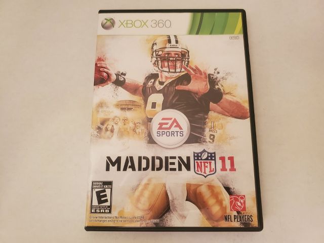 Microsoft Xbox 360 Madden 11 video game