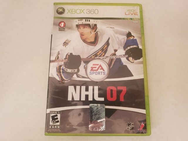 Microsoft Xbox 360 NHL 07 video game