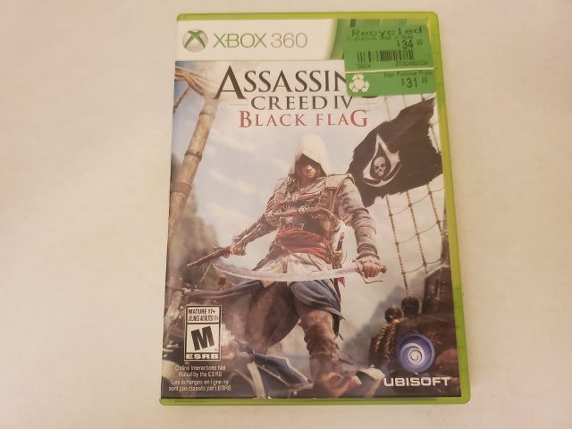 Microsoft Xbox 360 Assassin's Creed IV Black Flag video game