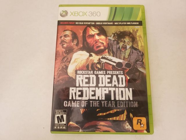 Microsoft Xbox 360 Red Dead Redemption Game of the Year Edition video game