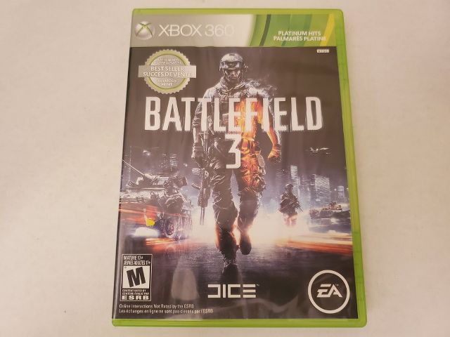 Microsoft Xbox 360 Battlefield 3 Platinum Hits video game