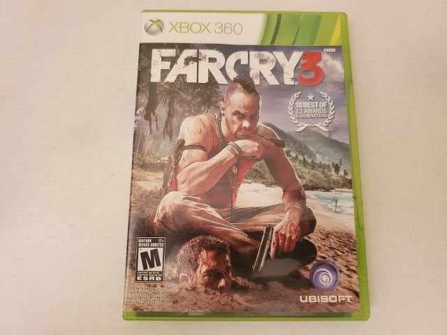 Microsoft Xbox 360 Farcry 3 video game