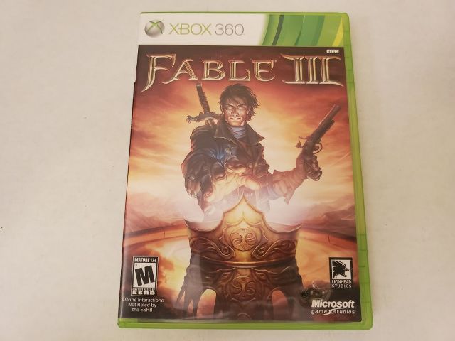 Microsoft Xbox 360 Fable III video game