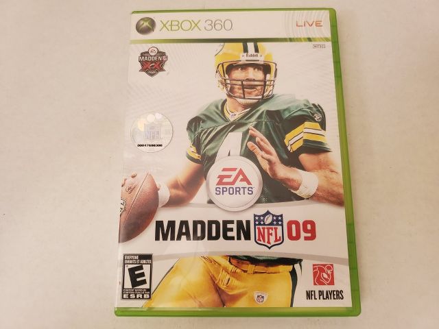 Microsoft Xbox 360 Madden 09 video game
