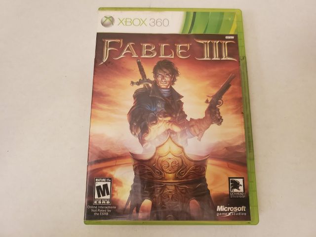 Microsoft Xbox 360 Fable III video game