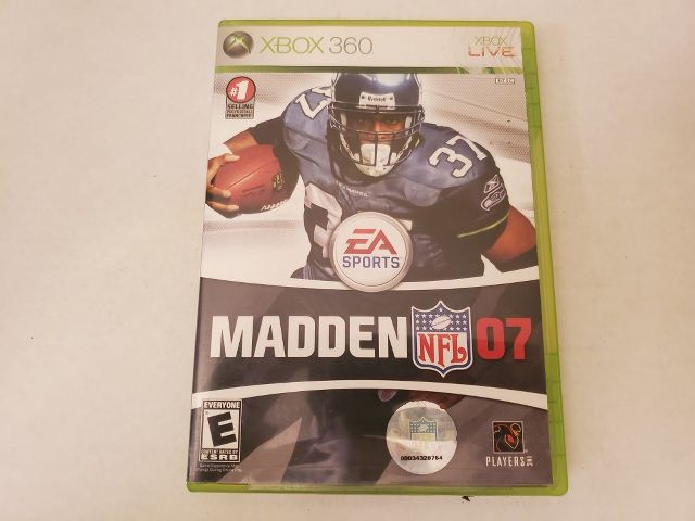 Microsoft Xbox 360 Madden 07 video game