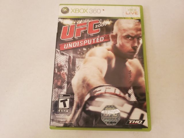 Microsoft Xbox 360 UFC 2009 Undisputed video game
