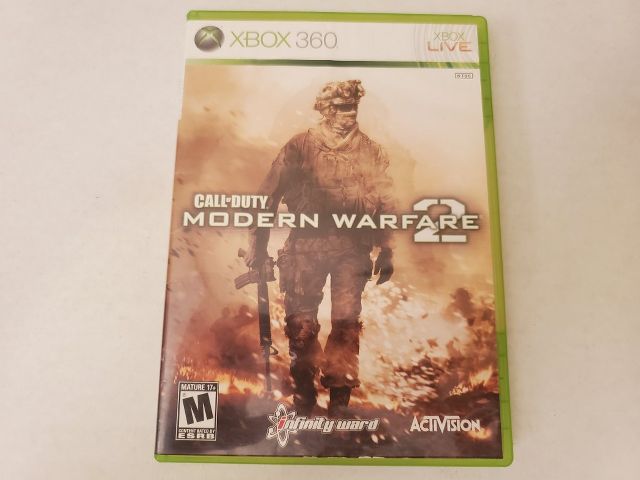 Microsoft Xbox 360 Call of Duty Modern Warfare 2 video game