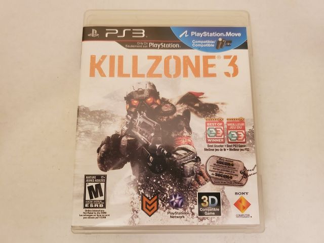 Sony Playstation 3 Killzone 3 video game