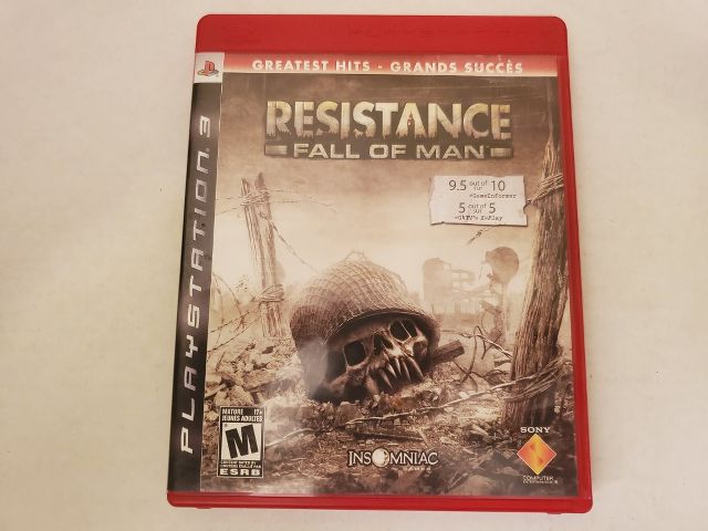 Sony Playstation 3 Resistance Fall of Man Greatest Hits video game