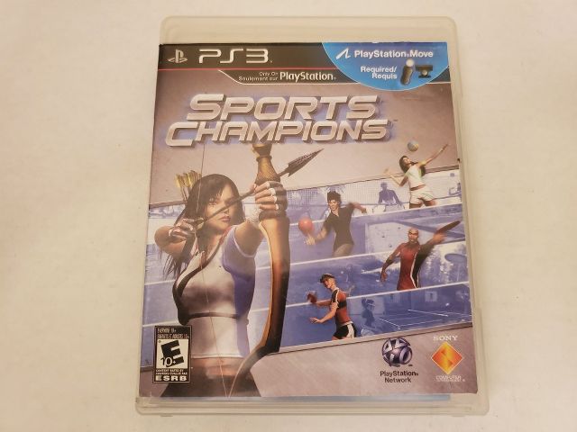 Sony Playstation 3 Sports Champions video game