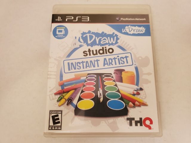 Sony Playstation 3 uDraw Studio Instant Artist video game