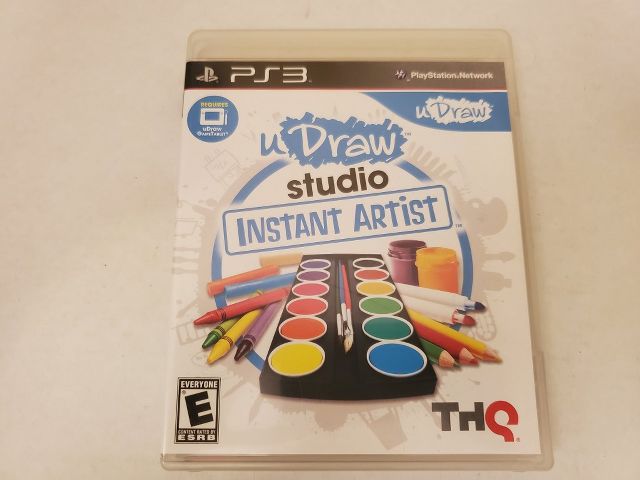 Sony Playstation 3 uDraw Studio Instant Artist video game