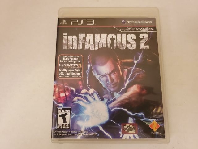 Sony Playstation 3 Infamous 2 video game