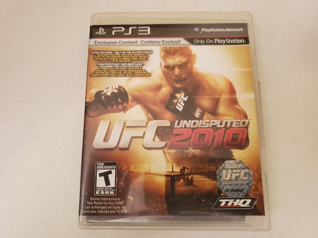 Sony Playstation 3 UFC 2010 Undisputed video game