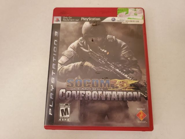 Sony Playstation 3 Socom Confrontation video game