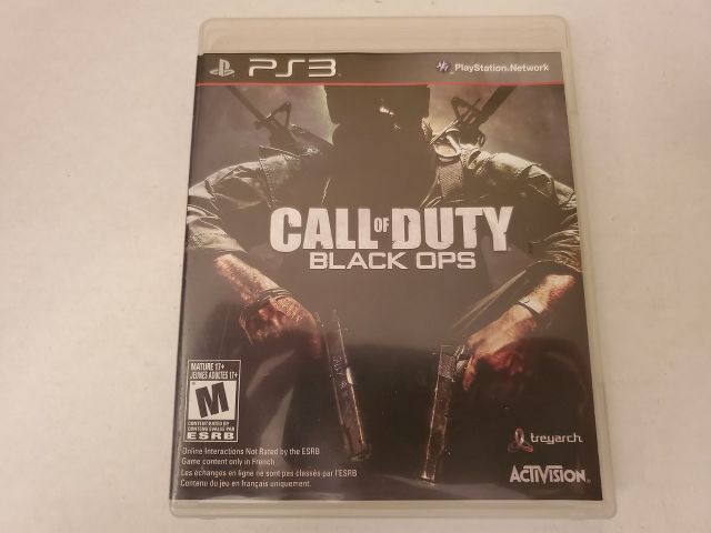 Sony Playstation 3 Call of Duty Black Ops video game