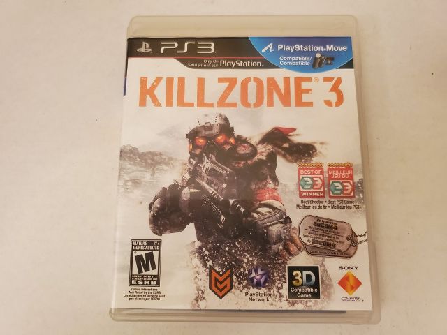 Sony Playstation 3 Killzone 3 video game