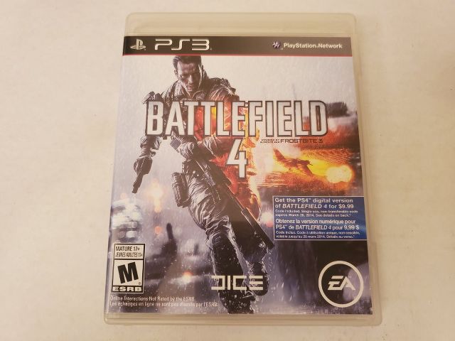Sony Playstation 3 Battlefield 4 video game