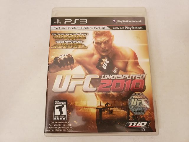 Sony Playstation 3 UFC 2010 Undisputed video game