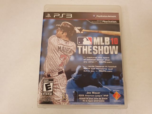 Sony Playstation 3 MLB 10 The Show video game