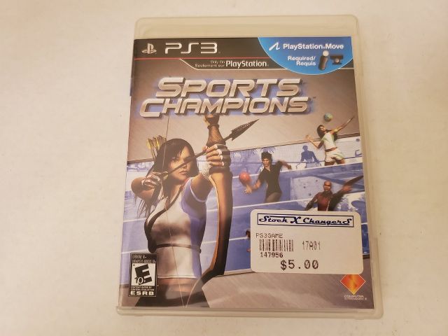 Sony Playstation 3 Sports Champions video game