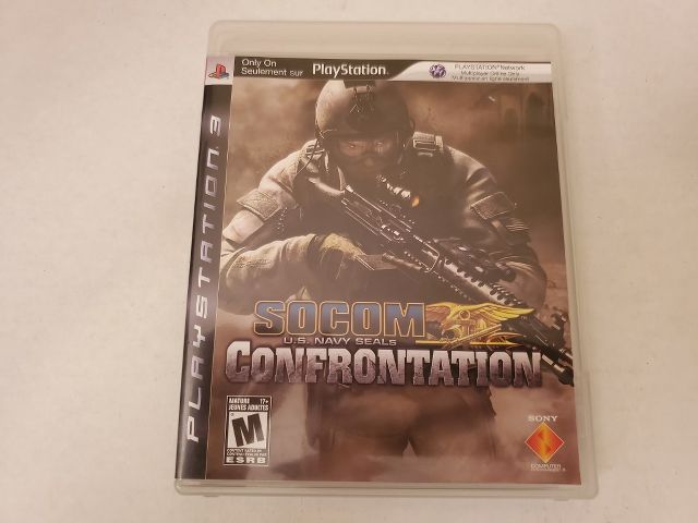 Sony Playstation 3 Socom Confrontation video game