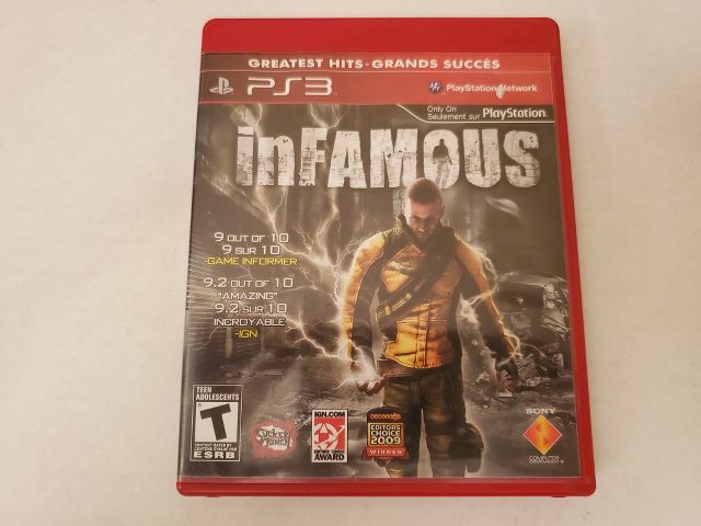 Sony Playstation 3 Infamous Greatest Hits video game