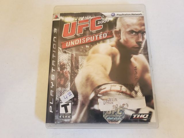 Sony Playstation 3 UFC 2009 Undisputed video game