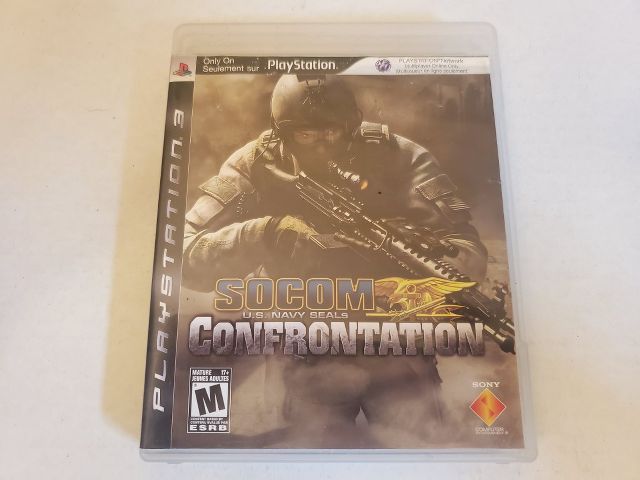 Sony Playstation 3 Socom Confrontation video game