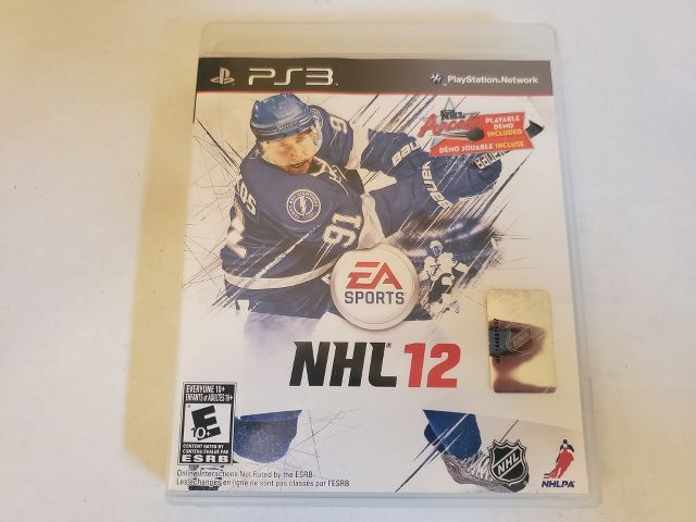Sony Playstation 3 NHL 12 video game