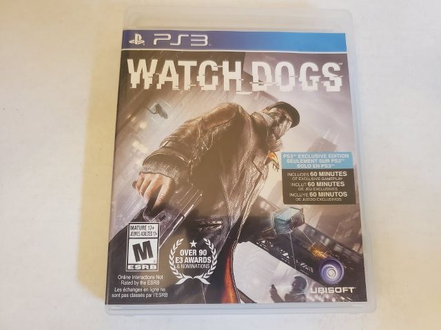 Sony Playstation 3 Watch Dogs video game
