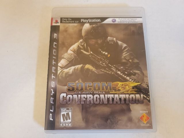 Sony Playstation 3 Socom Confrontation video game