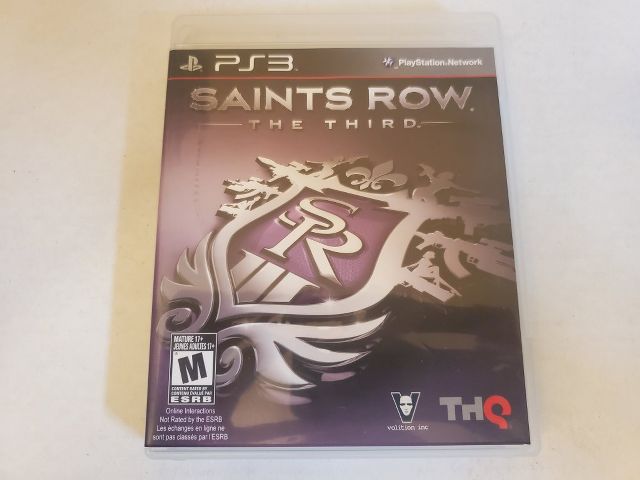 Sony Playstation 3 Saints Row The Third video game