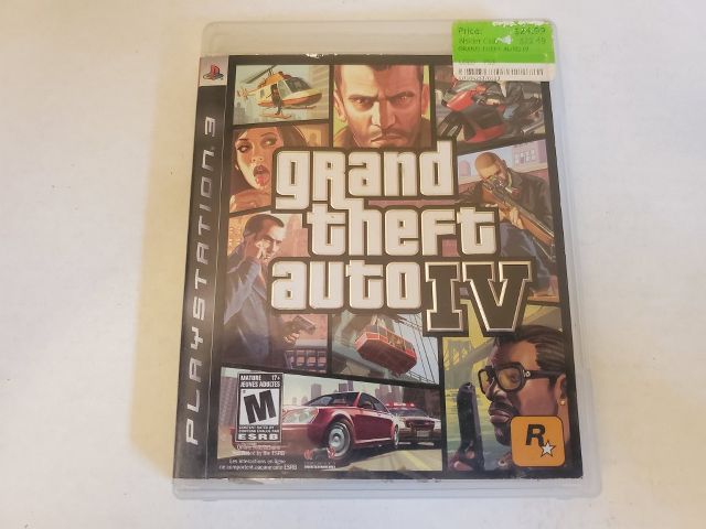 Sony Playstation 3 Grand Theft Auto IV video game